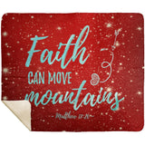 MeditateHealing.com | Bible Verses Premium Sherpa Mink Blanket