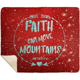 MeditateHealing.com | Bible Verses Premium Sherpa Mink Blanket