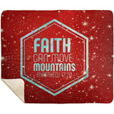 MeditateHealing.com | Bible Verses Premium Sherpa Mink Blanket