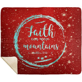 MeditateHealing.com | Bible Verses Premium Sherpa Mink Blanket