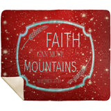 MeditateHealing.com | Bible Verses Premium Sherpa Mink Blanket