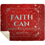 MeditateHealing.com | Bible Verses Premium Sherpa Mink Blanket