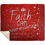 MeditateHealing.com | Bible Verses Premium Sherpa Mink Blanket