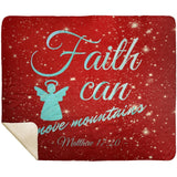 MeditateHealing.com | Bible Verses Premium Sherpa Mink Blanket