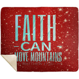 MeditateHealing.com | Bible Verses Premium Sherpa Mink Blanket