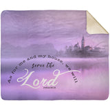 MeditateHealing.com | Bible Verses Premium Sherpa Mink Blanket