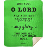 MeditateHealing.com | Bible Verses Premium Sherpa Mink Blanket