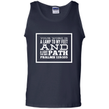 MeditateHealing.com | Bible Verse Men 100% Cotton Tank Top