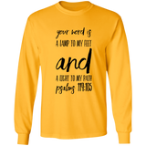 MeditateHealing.com | Bible Verse Long Sleeve Ultra Cotton T-Shirt