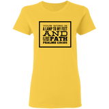 MeditateHealing.com | Bible Verse Ladies' T-Shirt