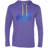 Bible Verse Men Long Sleeve T-Shirt Hoodie - "Psalm 61:2" Design 12 - Meditate Healing Christian Store