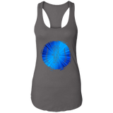 Bible Verses Ladies Ideal Racerback Tank - "Psalm 61:2" Design 16 - Meditate Healing Christian Store