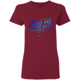 Bible Verses Ladies' 5.3 oz. T-Shirt - "Psalms 61:2" Design 12 - Meditate Healing Christian Store