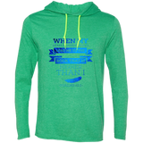 Bible Verse Men Long Sleeve T-Shirt Hoodie - "Psalm 61:2" Design 13 - Meditate Healing Christian Store