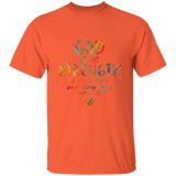 Bible Verse Men 5.3 oz. T-Shirt - "Psalm 73:26" Design 12 - Meditate Healing Christian Store