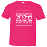 MeditateHealing.com | Bible Verse Toddler Jersey T-Shirt