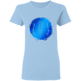 Bible Verses Ladies' 5.3 oz. T-Shirt - "Psalm 61:2" Design 16 - Meditate Healing Christian Store