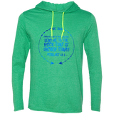 Bible Verse Men Long Sleeve T-Shirt Hoodie - "Psalm 61:2" Design 8 - Meditate Healing Christian Store