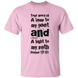 MeditateHealing.com | Bible Verse Men 5.3 oz. T-Shirt