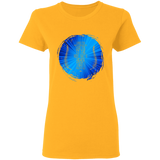Bible Verses Ladies' 5.3 oz. T-Shirt - "Psalm 61:2" Design 16 - Meditate Healing Christian Store