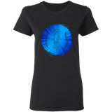 Bible Verses Ladies' 5.3 oz. T-Shirt - "Psalm 61:2" Design 16 - Meditate Healing Christian Store
