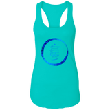 Bible Verses Ladies Ideal Racerback Tank - "Psalm 61:2" Design 15 - Meditate Healing Christian Store