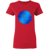 Bible Verses Ladies' 5.3 oz. T-Shirt - "Psalm 61:2" Design 16 - Meditate Healing Christian Store