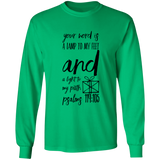 MeditateHealing.com | Bible Verse Long Sleeve Ultra Cotton T-Shirt