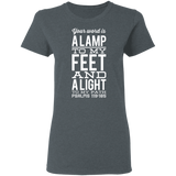 MeditateHealing.com | Bible Verse Ladies' T-Shirt