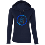 Bible Verse Ladies' Long Sleeve T-Shirt Hoodie - "Psalm 61:2" Design 15 - Meditate Healing Christian Store