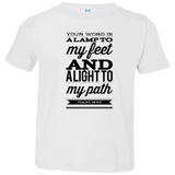 MeditateHealing.com | Bible Verse Toddler Jersey T-Shirt