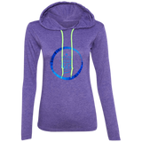 Bible Verse Ladies' Long Sleeve T-Shirt Hoodie - "Psalm 61:2" Design 15 - Meditate Healing Christian Store