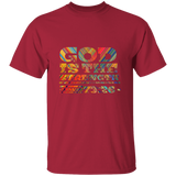 Bible Verse Men 5.3 oz. T-Shirt - "Psalm 73:26" Design 3 - Meditate Healing Christian Store