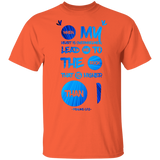 Bible Verse Men 5.3 oz. T-Shirt - "Psalm 61:2" Design 9 - Meditate Healing Christian Store