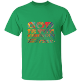 Bible Verse Men 5.3 oz. T-Shirt - "Psalm 73:26" Design 3 - Meditate Healing Christian Store