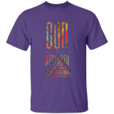 Bible Verse Men 5.3 oz. T-Shirt - "Psalm 73:26" Design 19 - Meditate Healing Christian Store