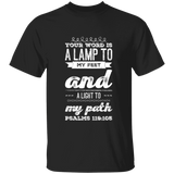 MeditateHealing.com | Bible Verse Men 5.3 oz. T-Shirt