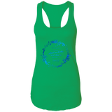 Bible Verses Ladies Ideal Racerback Tank - "Psalm 61:2" Design 19 - Meditate Healing Christian Store