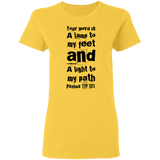 MeditateHealing.com | Bible Verse Ladies' T-Shirt