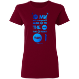 Bible Verses Ladies' 5.3 oz. T-Shirt - "Psalm 61:2" Design 9 - Meditate Healing Christian Store