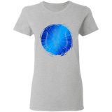 Bible Verses Ladies' 5.3 oz. T-Shirt - "Psalm 61:2" Design 16 - Meditate Healing Christian Store