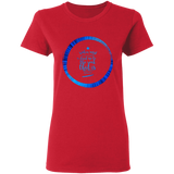 Bible Verses Ladies' 5.3 oz. T-Shirt - "Psalm 61:2" Design 15 - Meditate Healing Christian Store