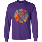 Bible Verse Long Sleeve Ultra Cotton T-Shirt - "Psalm 73:26" Design 4 - Meditate Healing Christian Store