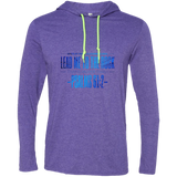 Bible Verse Men Long Sleeve T-Shirt Hoodie - "Psalm 61:2" Design 4 - Meditate Healing Christian Store