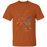 Bible Verse Men 5.3 oz. T-Shirt - "Psalm 73:26" Design 15 - Meditate Healing Christian Store