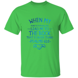 Bible Verse Men 5.3 oz. T-Shirt - "Psalm 61:2" Design 17 - Meditate Healing Christian Store
