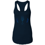Bible Verses Ladies Ideal Racerback Tank - "Psalm 61:2" Design 10 - Meditate Healing Christian Store