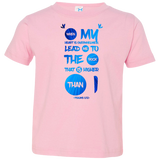 Bible Verse Toddler Jersey T-Shirt - "Psalms 61:2" Design 9 - Meditate Healing Christian Store