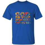 Bible Verse Men 5.3 oz. T-Shirt - "Psalm 73:26" Design 3 - Meditate Healing Christian Store