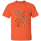 Bible Verse Men 5.3 oz. T-Shirt - "Psalm 73:26" Design 7 - Meditate Healing Christian Store